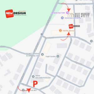New Design Showroom/Predajňa – Dve sýpky, Jarovce